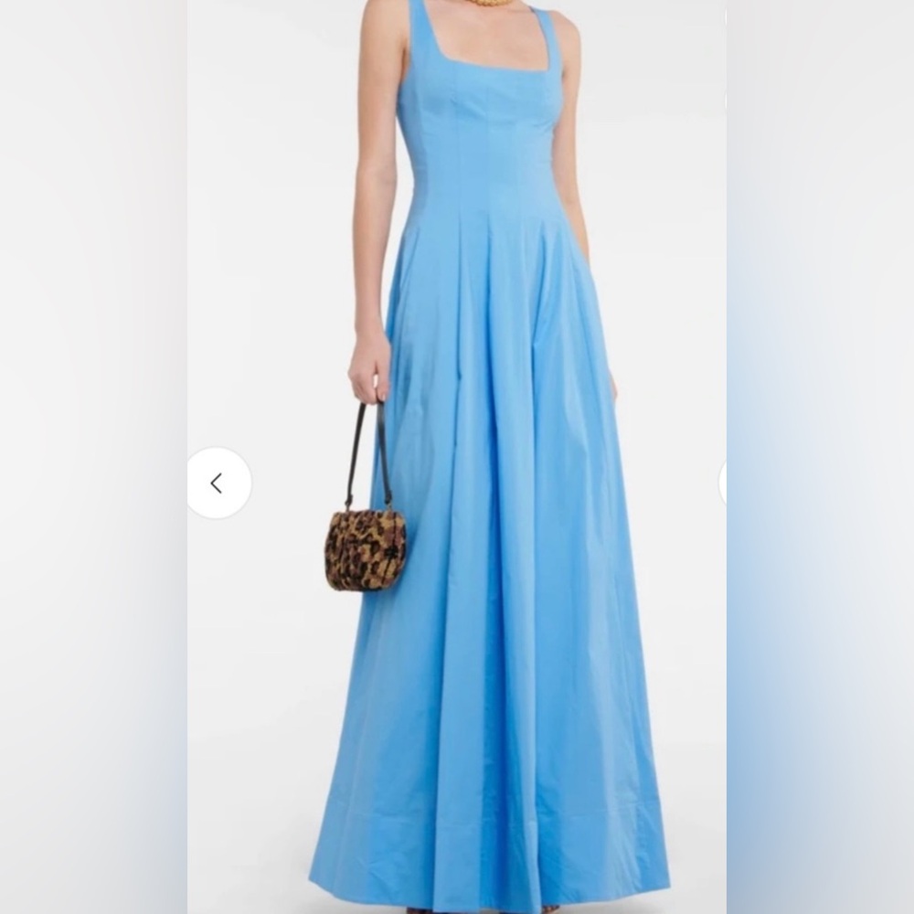 Staud French Blue Wells Dress